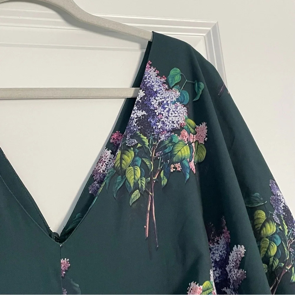 ASOS maternity floral wide leg Jumpsuit 29050 - Picture 6 of 15